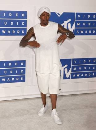 August 28, 2016 - New York, New York, U.S. - NICK CANNON attends the arrivals at the 2016 MTV Video Music Awards held at Madison Square Garden. New York U.S. - ZUMAk03_