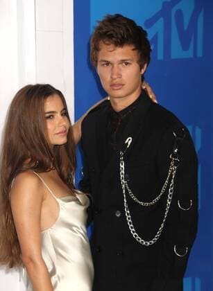 August 28, 2016 - New York, New York, U.S. - VIOLETTA KOMYSHAN and ANSEL ELGORT attend the arrivals at the 2016 MTV Video Music Awards held at Madison Square Garden. New York U.S. - ZUMAk03_
