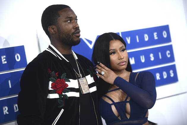 Meek Mill und Nicki Minaj bei der Verleihung der MTV Video Music Awards 2016 im Madison Square Garden. New York, 28.08.2016 Foto:xD.xVanxTinex xFuturexImage