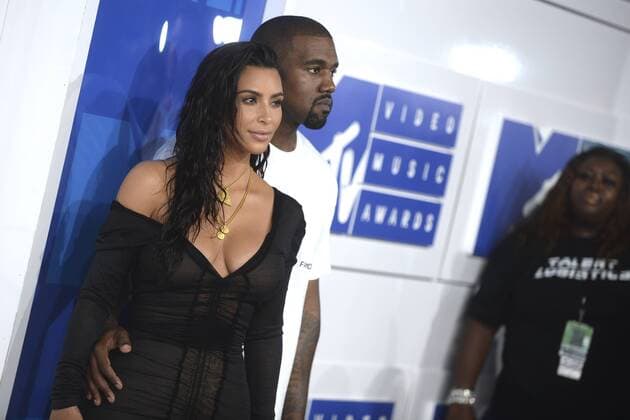 Kim Kardashian und Kanye West bei der Verleihung der MTV Video Music Awards 2016 im Madison Square Garden. New York, 28.08.2016 Foto:xD.xVanxTinex xFuturexImage