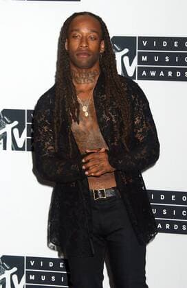 August 28, 2016 - New York, New York, U.S. - Hip hop artist TY DOLLA $IGN poses for photos in the press room at the 2016 MTV Video Music Awards held at Madison Square Garden. New York U.S. - ZUMAk03_