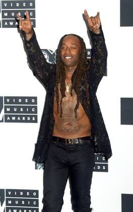 August 28, 2016 - New York, New York, U.S. - Hip hop artist TY DOLLA $IGN poses for photos in the press room at the 2016 MTV Video Music Awards held at Madison Square Garden. New York U.S. - ZUMAk03_
