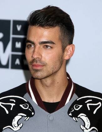 August 28, 2016 - New York, New York, U.S. - Member of DNCE, JOE JONAS poses for photos in the press room at the 2016 MTV Video Music Awards held at Madison Square Garden. New York U.S. - ZUMAk03_