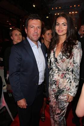Lothar Matthäus und seine Ehefrau Anastasia bei der Verleihung vom Sport Bild Award am 29.08.2016 in Hamburg Sportbild Award 2016 Verleihung in Hamburg 