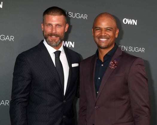 LOS ANGELES - AUG 29: Greg Vaughan, Dondre T. Whitfield at the Premiere Of OWN s Queen Sugar at the Warner Brothers Studios on August 29, 2016 in Burbank, CA  KathyxHutchins