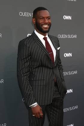 LOS ANGELES - AUG 29: Kofi Siriboe at the Premiere Of OWN s Queen Sugar at the Warner Brothers Studios on August 29, 2016 in Burbank, CA  KathyxHutchins
