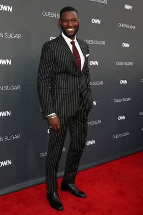 LOS ANGELES - AUG 29: Kofi Siriboe at the Premiere Of OWN s Queen Sugar at the Warner Brothers Studios on August 29, 2016 in Burbank, CA  KathyxHutchins