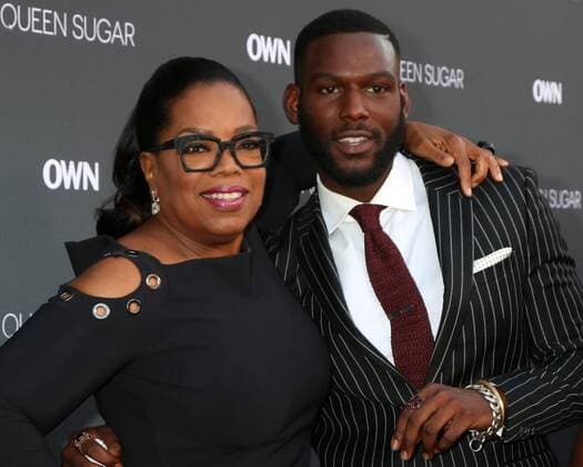 LOS ANGELES - AUG 29: Oprah Winfrey, Kofi Siriboe at the Premiere Of OWN s Queen Sugar at the Warner Brothers Studios on August 29, 2016 in Burbank, CA  KathyxHutchins