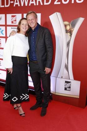 Jenny Blunck-Falckenberg und Christian Büdi Blunck beim Sport Bild Award 2016 in der Fischauktionshalle. Hamburg, 29.08.2016 Foto:xgbrcix xFuturexImage