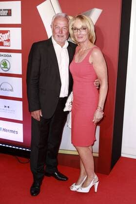Wolfgang Kubicki mit Ehefrau Annette beim Sport Bild Award 2016 in der Fischauktionshalle. Hamburg, 29.08.2016 Foto:xgbrcix xFuturexImage