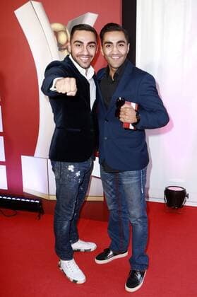 Robert Harutyunyan und Artem Harutyunyan beim Sport Bild Award 2016 in der Fischauktionshalle. Hamburg, 29.08.2016 Foto:xgbrcix xFuturexImage