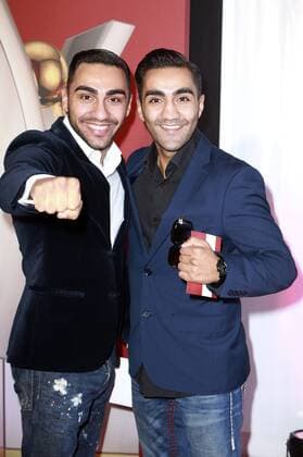 Robert Harutyunyan und Artem Harutyunyan beim Sport Bild Award 2016 in der Fischauktionshalle. Hamburg, 29.08.2016 Foto:xgbrcix xFuturexImage