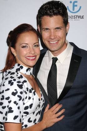 August 29, 2016 - Los Angeles, California, United States - August 29th 2016 - Los Angeles California USA - Actress AMY PAFFRATH, Husband Actor DREW SEELEY at the Do Over Premiere held at the iPic Theaters, Westwood, Los Angeles. Los Angeles United States - ZUMAf05_