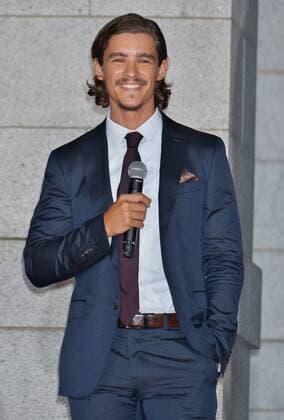 Actor Brenton Thwaites attends the Japan Premiere for the film Gods of Egypt at the Tokyo National Museum in Tokyo, Japan on August 30, 2016. This film will open on September 9 in Japan.  TKP2016083007 KEIZOxMORI