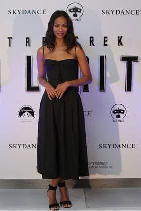 US Actress Zoe Saldana poses before a press conference to announce the premiere of the movie Star Trek Beyond in Mexico City, Mexico, 30 August 2016. Press conference to announce the premiere of the movie Star Trek Beyond in Mexico !ACHTUNG: NUR REDAKTIONELLE NUTZUNG!  MEX01 20160830-636081814525605044