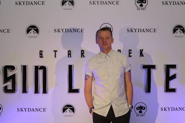 British Actor Simon Pegg poses before a press conference to announce the premiere of the movie Star Trek Beyond in Mexico City, Mexico, 30 August 2016. Press conference to announce the premiere of the movie Star Trek Beyond in Mexico !ACHTUNG: NUR REDAKTIONELLE NUTZUNG!  MEX01 20160830-636081814539801499