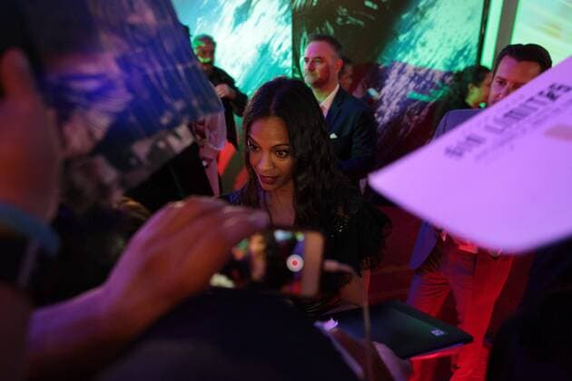 US Actress Zoe Saldana poses on the red carpet of the presentation of the movie Star Trek Beyond in Mexico City, Mexico, 30 August 2016. The film will be in theaters from 09 September in Mexico. EFE Sashenka Gutiérrez Presentation of the movie Star Trek Beyond in Mexico !ACHTUNG: NUR REDAKTIONELLE NUTZUNG!  STA28 20160831-636082162434196581