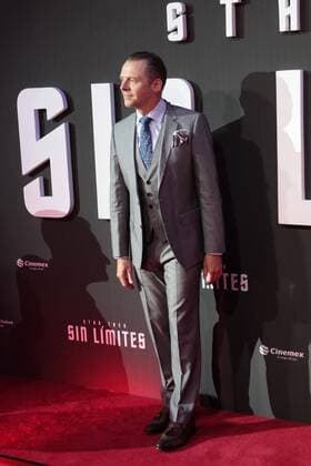 British Actor Simon Pegg poses on the red carpet of the presentation of the movie Star Trek Beyond in Mexico City, Mexico, 30 August 2016. The film will be in theaters from 09 September in Mexico. EFE Sashenka Gutiérrez Presentation of the movie Star Trek Beyond in Mexico !ACHTUNG: NUR REDAKTIONELLE NUTZUNG!  STA11 20160831-636082163691220407