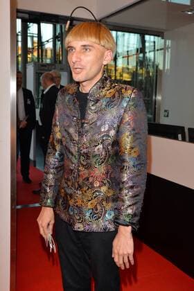 19.Goldener Computerpreis 2016 Neil Harbisson, Cyborg Verleihung des 19. Goldener Computers der Fachzeitschrift Computer Bild im Axel-Springer-Haus in Berlin am 30.08.2016