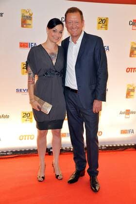 19.Goldener Computerpreis 2016 Lina van de Mars, Dr. Hans Hammer Verleihung des 19. Goldener Computers der Fachzeitschrift Computer Bild im Axel-Springer-Haus in Berlin am 30.08.2016