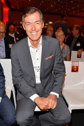 19.Goldener Computerpreis 2016 Michael Hagspihl, GF Privatkunden Telekom Deutschland Verleihung des 19. Goldener Computers der Fachzeitschrift Computer Bild im Axel-Springer-Haus in Berlin am 30.08.2016