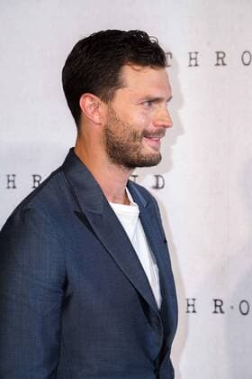 Northern Irish actor, model, and musician Jamie Dornan attending the UK premiere of Anthropoid at BFI Southbank in London. AUGUST 30th 2016  SLIx162794