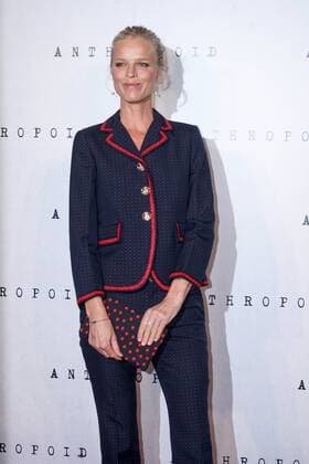 Czech model and actress Eva Herzigova attending the UK premiere of Anthropoid at BFI Southbank in London. AUGUST 30th 2016  SLIx162794