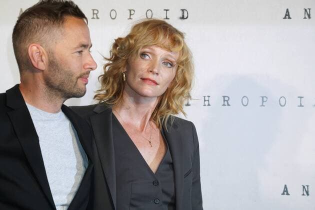 British film director, writer, producer and fashion photographer Sean Ellis and Czech actress Anna Geislerova attending the UK premiere of Anthropoid at BFI Southbank in London. AUGUST 30th 2016  SLIx162794