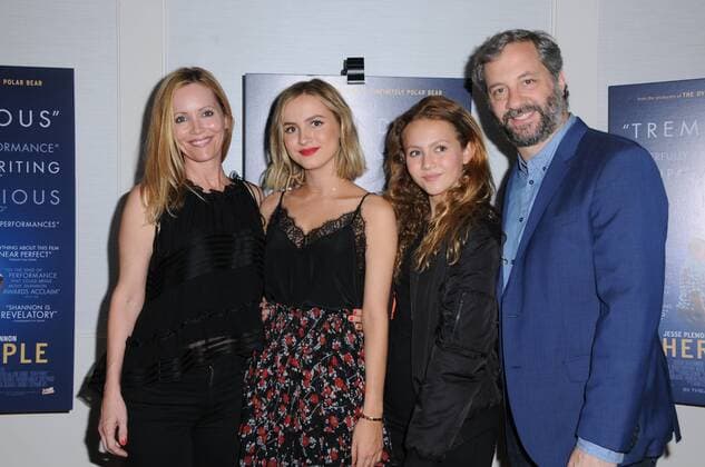 August 31, 2016 - West Hollywood, CA, United States - 31 August 2016 - West Hollywood, California. Leslie Mann, Maude Apatow, Iris Apatow, Judd Apatow. Los Angeles Premiere of Vertical Entertainment s Other People held at The London West Hollywood. Photo Credit: AdMedia West Hollywood United States - ZUMAa123