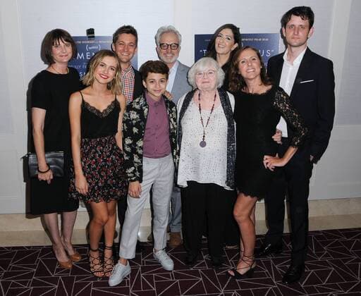 August 31, 2016 - West Hollywood, CA, United States - 31 August 2016 - West Hollywood, California. Kerri Kenney, Maude Apatow, Chris Kelly, J.J. Totah, Bradley Whitford, June Quibb, Molly Shannon, Zach Woods. Los Angeles Premiere of Vertical Entertainment s Other People held at The London West Hollywood. Photo Credit: AdMedia West Hollywood United States - ZUMAa123