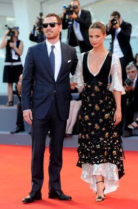 73rd Venice Film Festival, Red Carpet film The light between oceans . Pictured: Michael Fassbender, Alicia Vikander  Copyright: xAlbertoxTerenghi Veneziax2016x