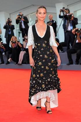 73rd Venice Film Festival, Red Carpet film The light between oceans . Pictured: Alicia Vikander  Copyright: xAlbertoxTerenghi Veneziax2016x