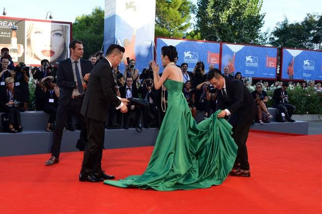 73rd Venice Film Festival, Red Carpet film The light between oceans . Pictured: CuriositÃ  Copyright: xSimonexComi Veneziax2016x