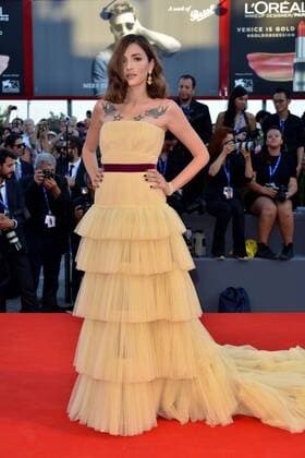 73rd Venice Film Festival, Red Carpet film The light between oceans . Pictured: Eleonora Carisi  Copyright: xSimonexComi Veneziax2016x