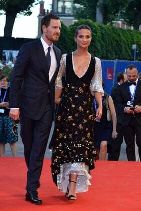 73rd Venice Film Festival, Red Carpet film The light between oceans . Pictured: Michael Fassbender and Alicia Vikander  Copyright: xSimonexComi Veneziax2016x