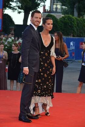73rd Venice Film Festival, Red Carpet film The light between oceans . Pictured: Michael Fassbender and Alicia Vikander  Copyright: xSimonexComi Veneziax2016x
