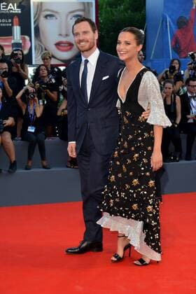 73rd Venice Film Festival, Red Carpet film The light between oceans . Pictured: Michael Fassbender and Alicia Vikander  Copyright: xSimonexComi Veneziax2016x