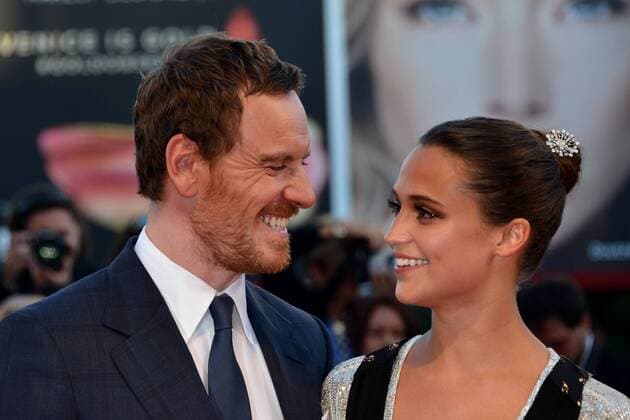 73rd Venice Film Festival, Red Carpet film The light between oceans . Pictured: Michael Fassbender and Alicia Vikander  Copyright: xSimonexComi Veneziax2016x