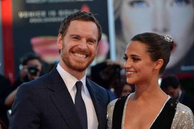 73rd Venice Film Festival, Red Carpet film The light between oceans . Pictured: Michael Fassbender and Alicia Vikander  Copyright: xSimonexComi Veneziax2016x