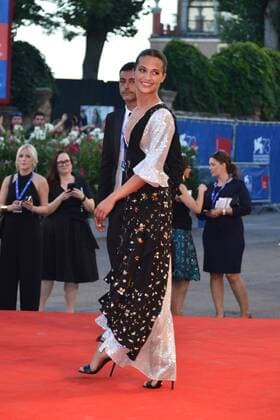 73rd Venice Film Festival, Red Carpet film The light between oceans . Pictured: Alicia Vikander  Copyright: xSimonexComi Veneziax2016x