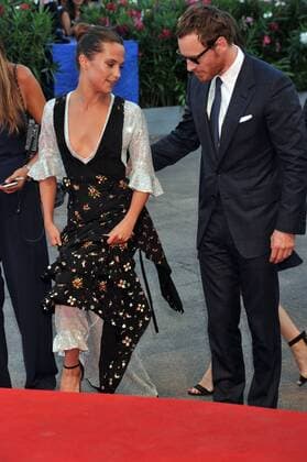 73rd Venice Film Festival, Red Carpet film The Light Between the Oceans . Pictured: Alicia Vikander, Michael Fassbender  Copyright: xVeneziax2016x