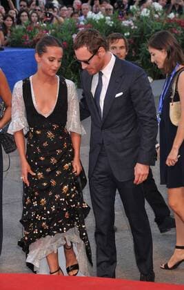 73rd Venice Film Festival, Red Carpet film The Light Between the Oceans . Pictured: Alicia Vikander, Michael Fassbender  Copyright: xVeneziax2016x