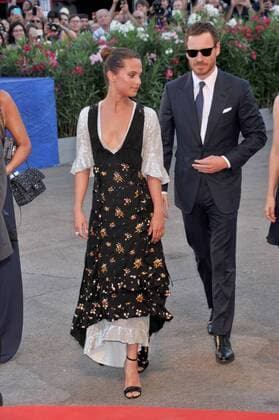 73rd Venice Film Festival, Red Carpet film The Light Between the Oceans . Pictured: Alicia Vikander, Michael Fassbender  Copyright: xVeneziax2016x