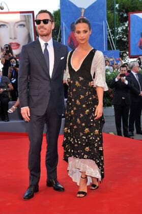 73rd Venice Film Festival, Red Carpet film The Light Between the Oceans . Pictured: Alicia Vikander, Michael Fassbender  Copyright: xVeneziax2016x