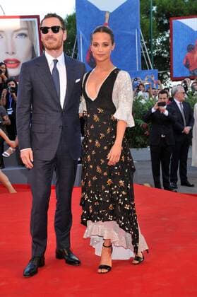 73rd Venice Film Festival, Red Carpet film The Light Between the Oceans . Pictured: Alicia Vikander, Michael Fassbender  Copyright: xVeneziax2016x