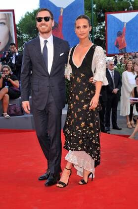 73rd Venice Film Festival, Red Carpet film The Light Between the Oceans . Pictured: Alicia Vikander, Michael Fassbender  Copyright: xVeneziax2016x