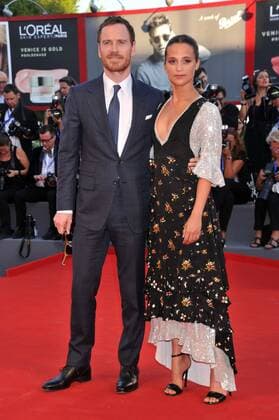 73rd Venice Film Festival, Red Carpet film The Light Between the Oceans . Pictured: Alicia Vikander, Michael Fassbender  Copyright: xVeneziax2016x