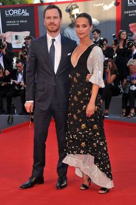 73rd Venice Film Festival, Red Carpet film The Light Between the Oceans . Pictured: Alicia Vikander, Michael Fassbender  Copyright: xVeneziax2016x