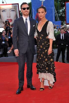 73rd Venice Film Festival, Red Carpet film The Light Between the Oceans . Pictured: Alicia Vikander, Michael Fassbender  Copyright: xVeneziax2016x