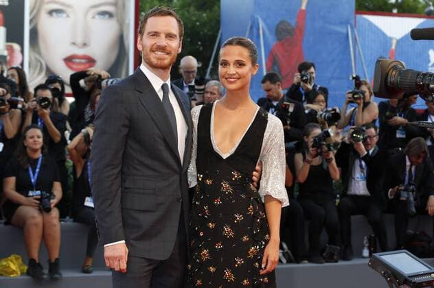 Michael Fassbender and Alicia Vikander attending the The Light Between Oceans premiere at the 73rd Venice International Film Festival on September 01, 2016 Foto:xD.xBedrosianx xFuturexImage